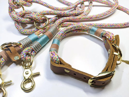 Halsbandset UNICORN bunt - BenzoDesign