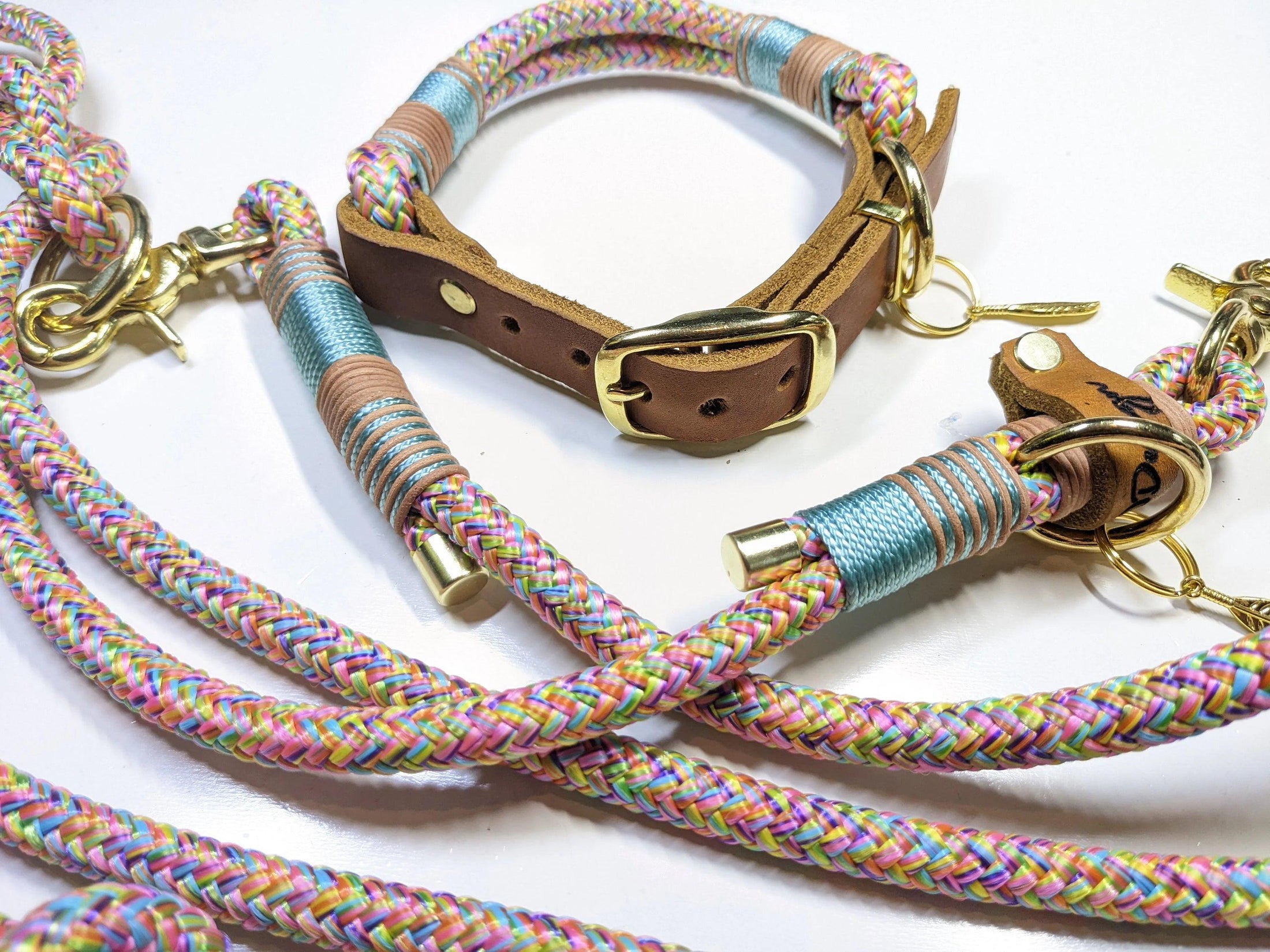 Set di collari UNICORN colorati - BenzoDesign