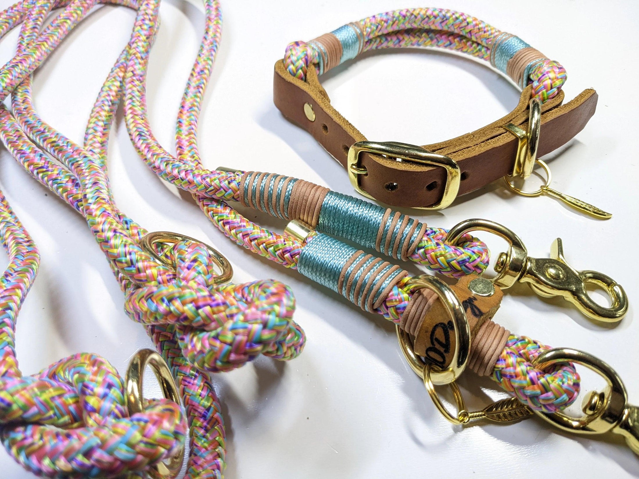 Set di collari UNICORN colorati - BenzoDesign