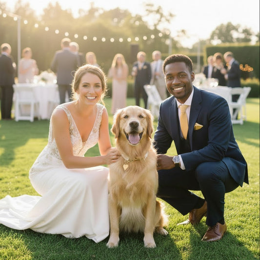 Set da sposa Dew ARMANI in bianco crema e oro