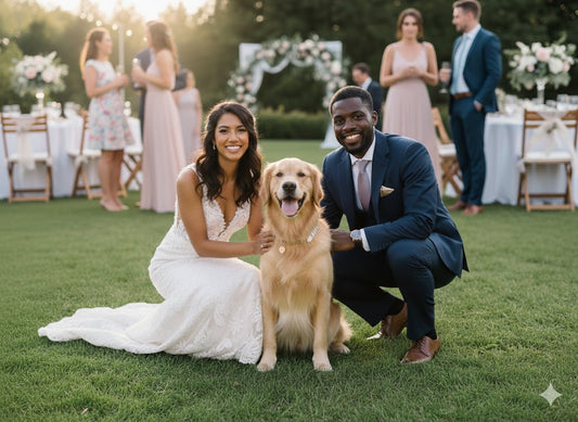 Set da sposa Dew Cindy in bianco crema e oro rosa