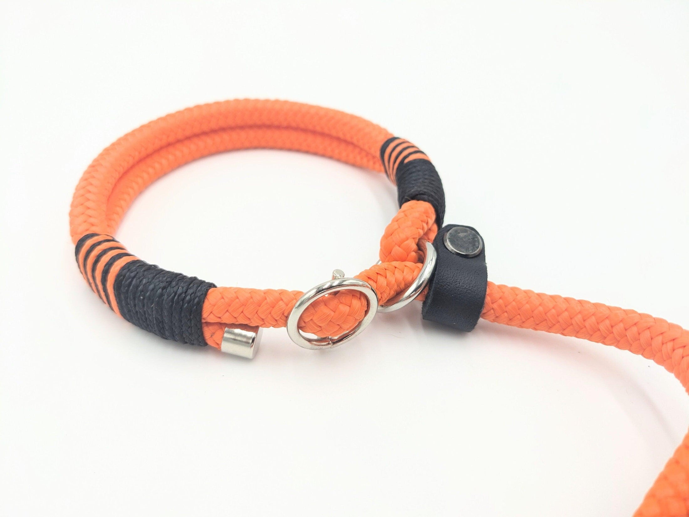 Retriever leash NIMA Moxon leash orange - BenzoDesign