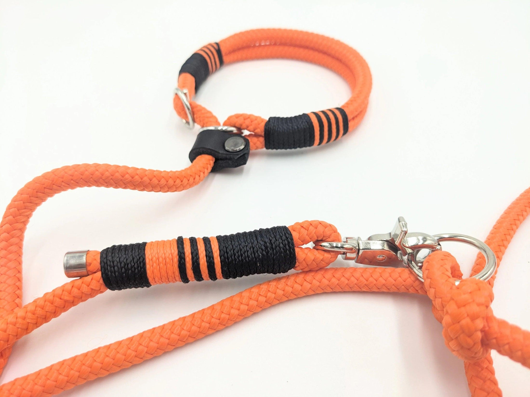 Retriever leash NIMA Moxon leash orange - BenzoDesign