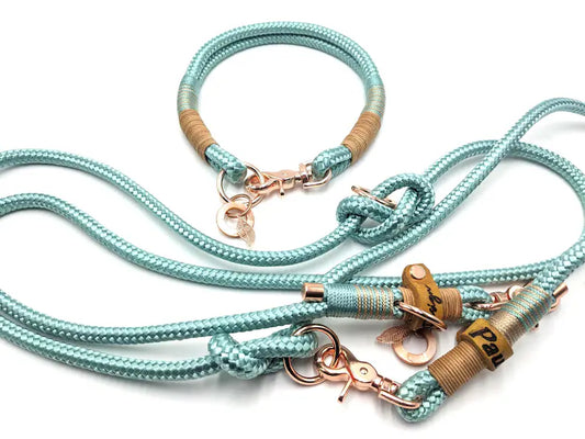 Súprava goliera SWEETHEART v mätovej farbe